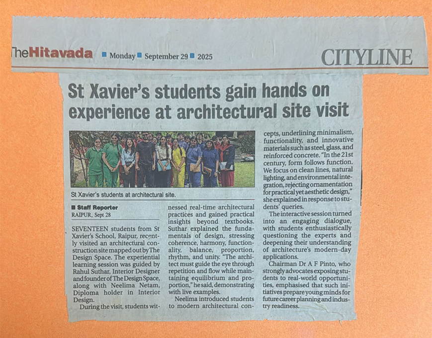 Gain hands on Experience at architectural site visit